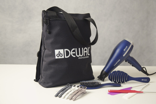 Сумка для парикмахерских инструментов DEWAL C6-19 black